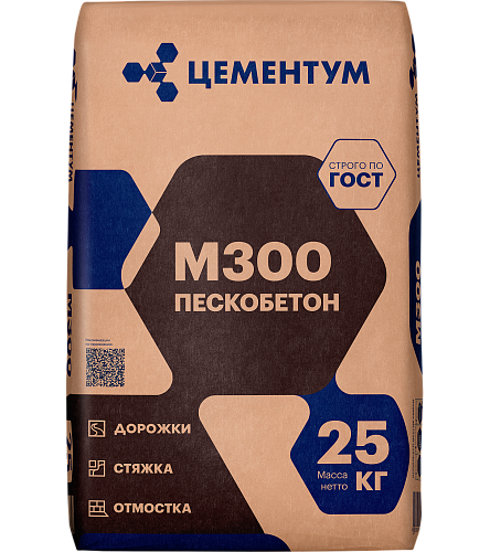 Пескобетон М300 (25 кг)